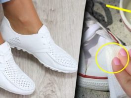 Способ очищения белой обуви